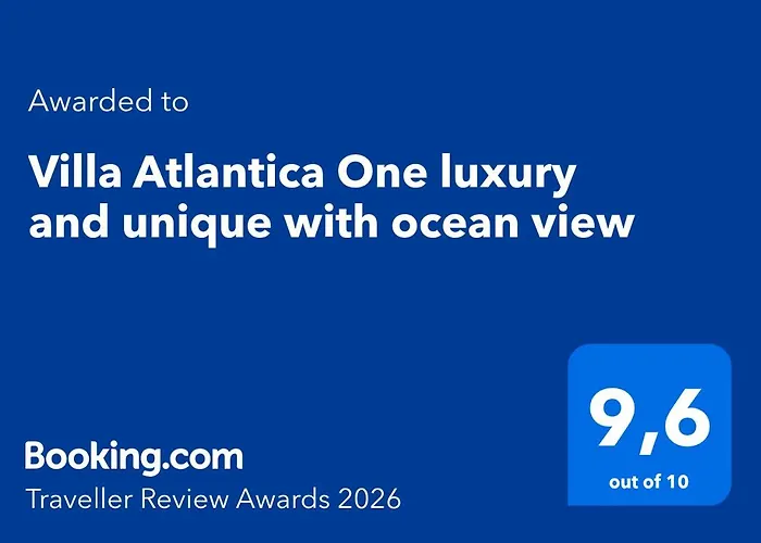 Atlantica One Luxury And Unique With Ocean View Villa